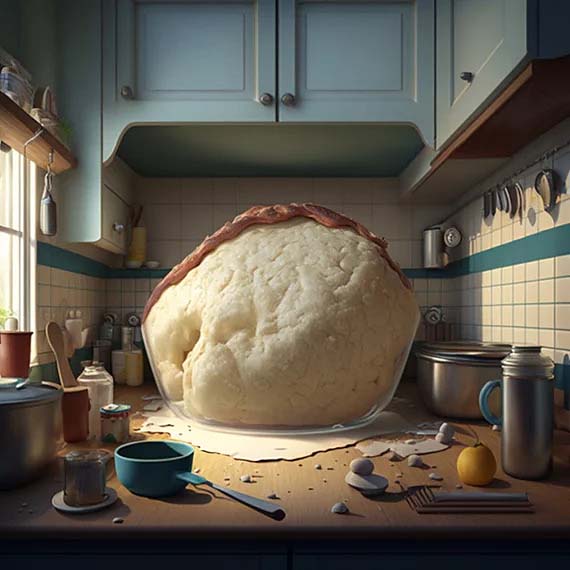 Картинка нейросети Первый блин комом (5313)