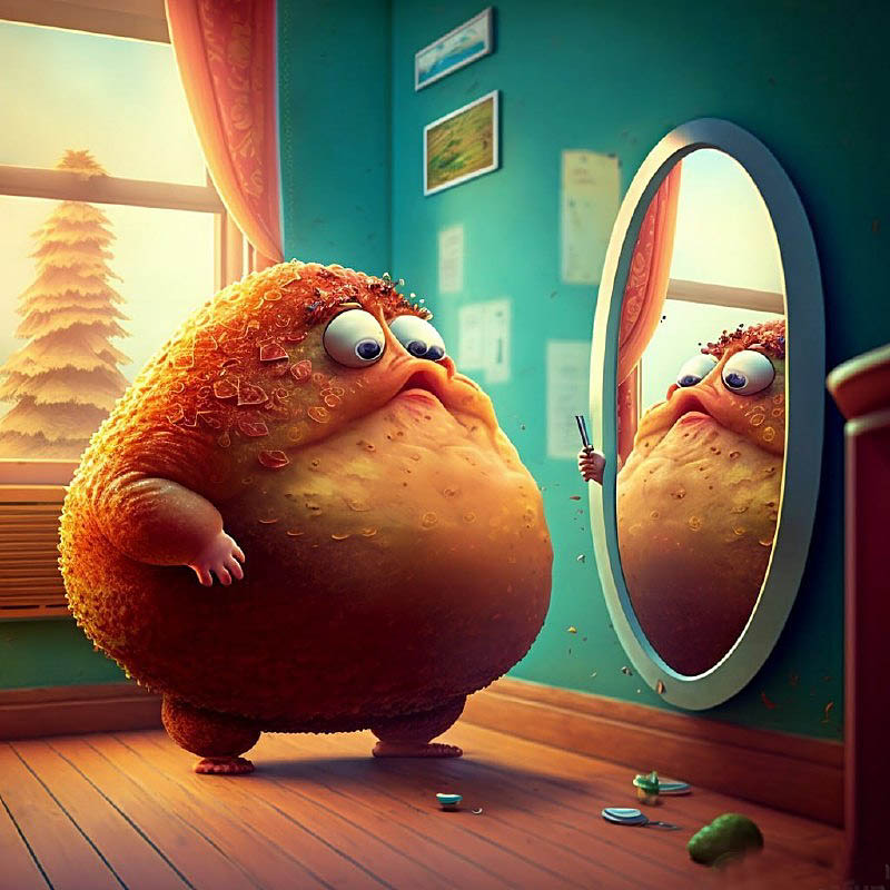 Картинка нейросети Скоро лето - ты котлета (7569)