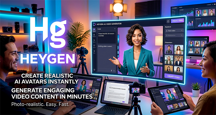 Нейросеть HeyGen