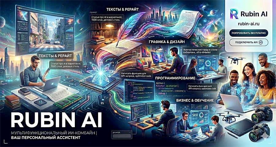 Нейросеть Rubin AI