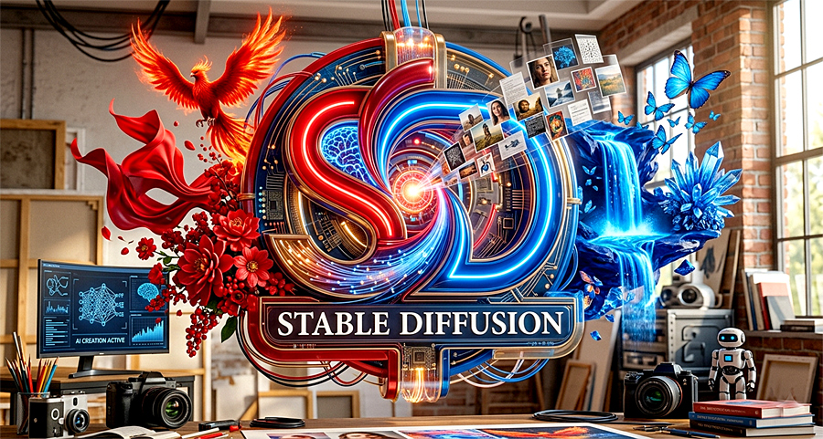 Нейросеть Stable Diffusion