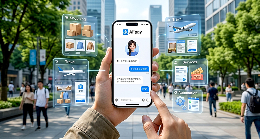 Alipay запустил ИИ-ассистента Ah Bao для автоматизации цифровых сервисов