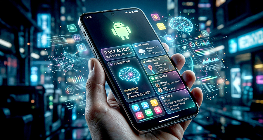 Android получает AI-виджеты нового поколения