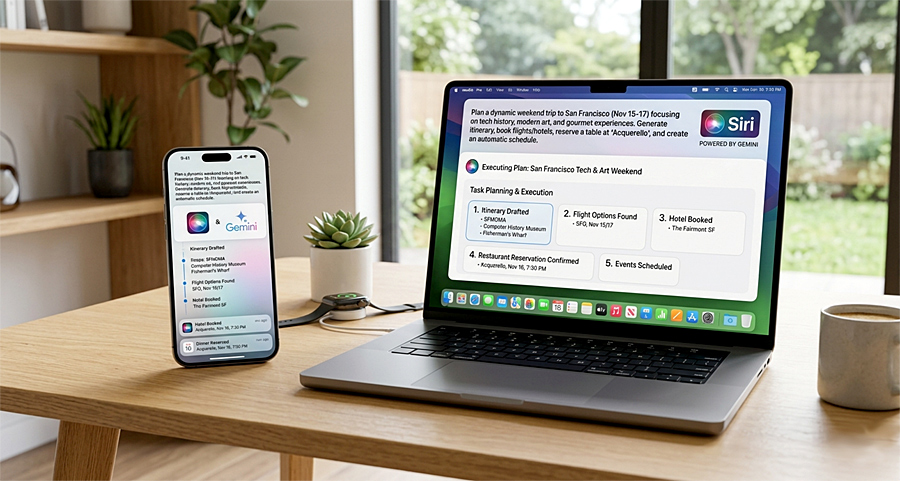 Apple обновила Siri: голосовой ассистент получил ИИ-движок Gemini и новый уровень возможностей