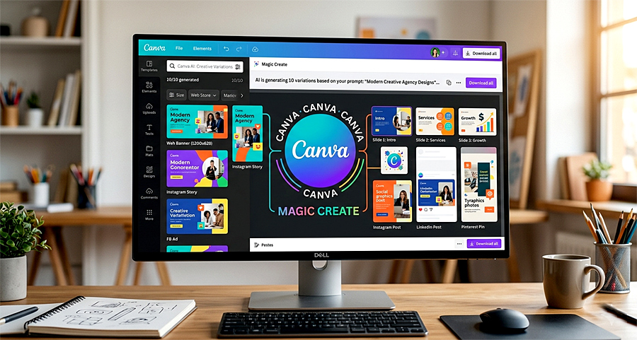 Canva AI: новое поколение генеративного дизайна для пользователей