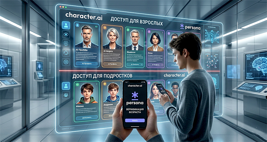 Character.ai окончательно разделила доступ для взрослых и подростков