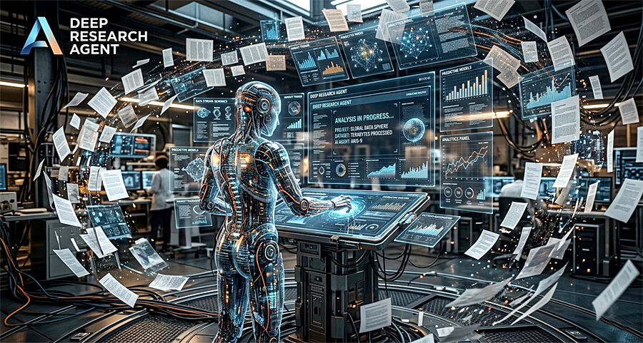 Deep Research Agent: автономный ИИ для анализа данных и подготовки исследований