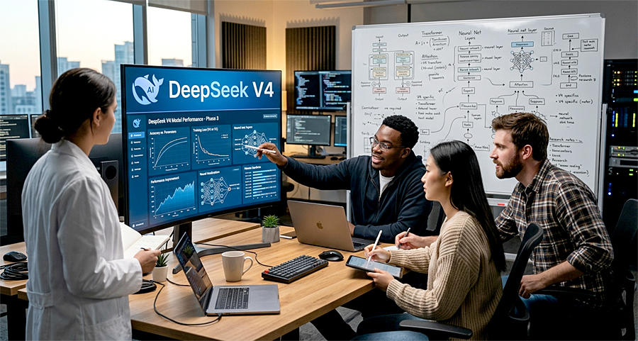 Новости нейросетей: DeepSeek V4: утечки подогревают интерес к новой AI-модели