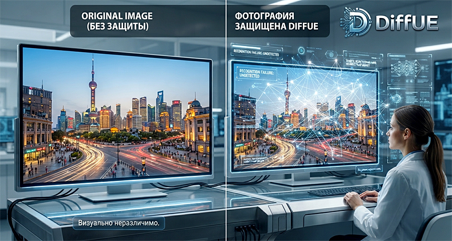 DiffUE защищает фотографии от обучения нейросетей