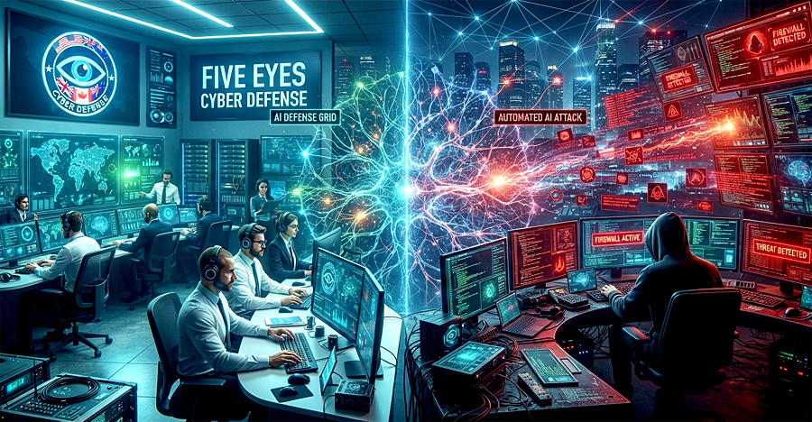 Five Eyes: разведка предупреждает о новой волне ИИ-кибератак