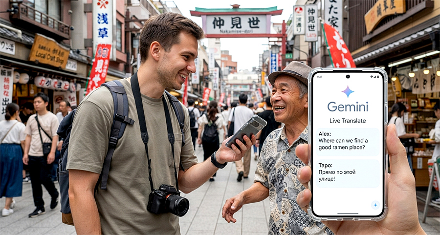 Gemini 3.5 Live Translate выводит голосовой перевод на новый уровень
