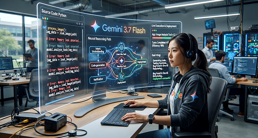Gemini 3.7 Flash: Google ускорила ИИ для кода и агентов