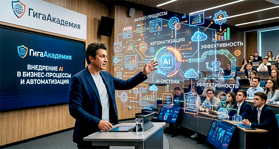 ГигаАкадемия: корпоративное обучение работе с ИИ для бизнеса