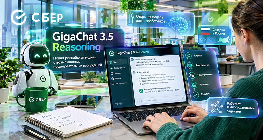 GigaChat 3.5 Reasoning научился рассуждать