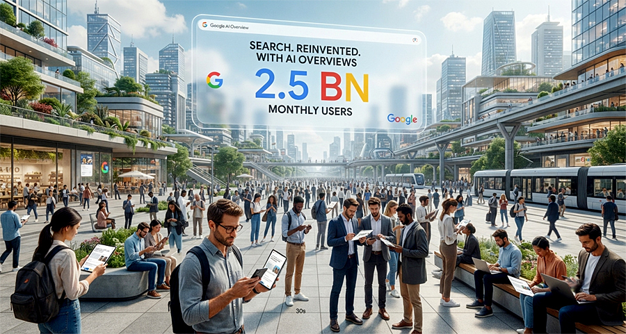Google: AI Overviews ежемесячно используют уже 2,5 млрд человек