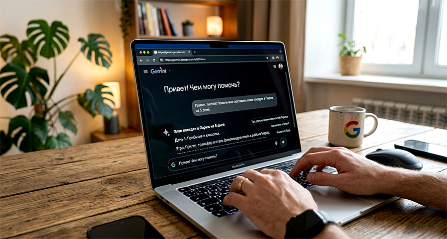 Google Chrome превращается в AI-центр: нейросеть теперь прямо в адресной строке