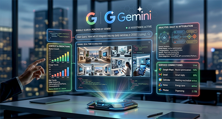 Google масштабирует внедрение Gemini: ИИ становится частью всех сервисов