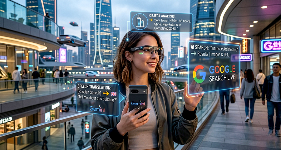 Google усилила Gemini и превратила Search Live в глобальный AI-поиск