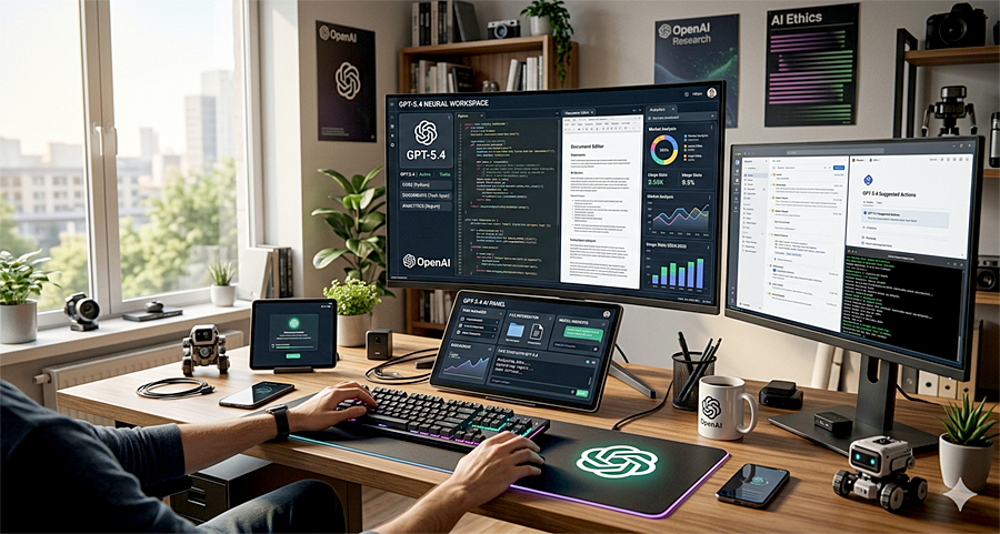 GPT-5.4: новый уровень агентного ИИ и автоматизации задач