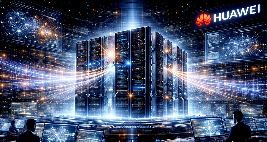 Huawei представила гигантскую платформу обучения ИИ Atlas 950