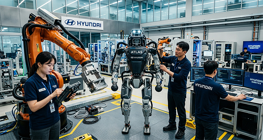 Hyundai и физический ИИ: робототехника нового поколения