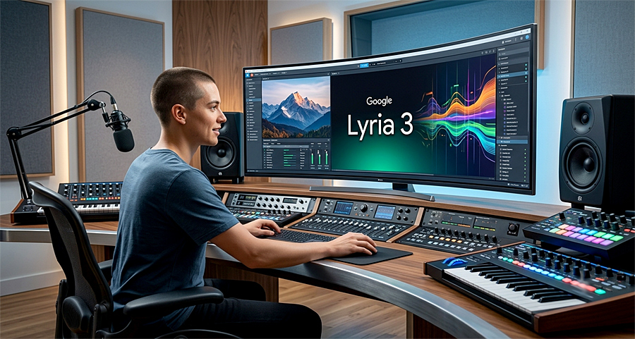 Lyria 3 от Google превращает текст и изображения в полноценную музыку с помощью ИИ