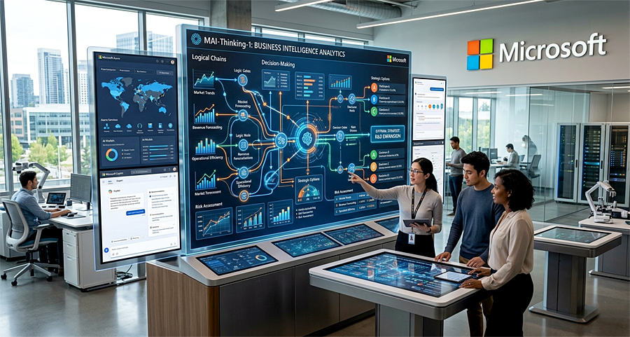 Microsoft MAI-Thinking-1: новая reasoning-модель для сложных задач и логического анализа данных