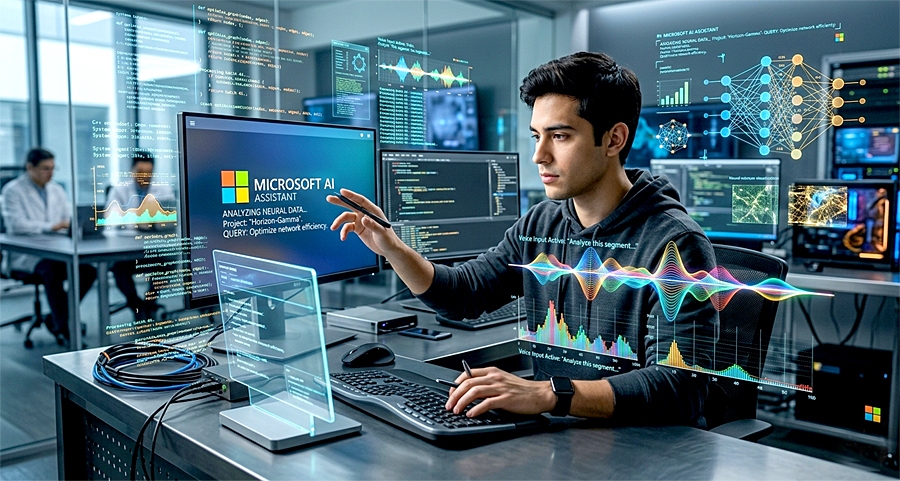 Microsoft запускает три AI-модели: текст, голос и изображения в одной экосистеме