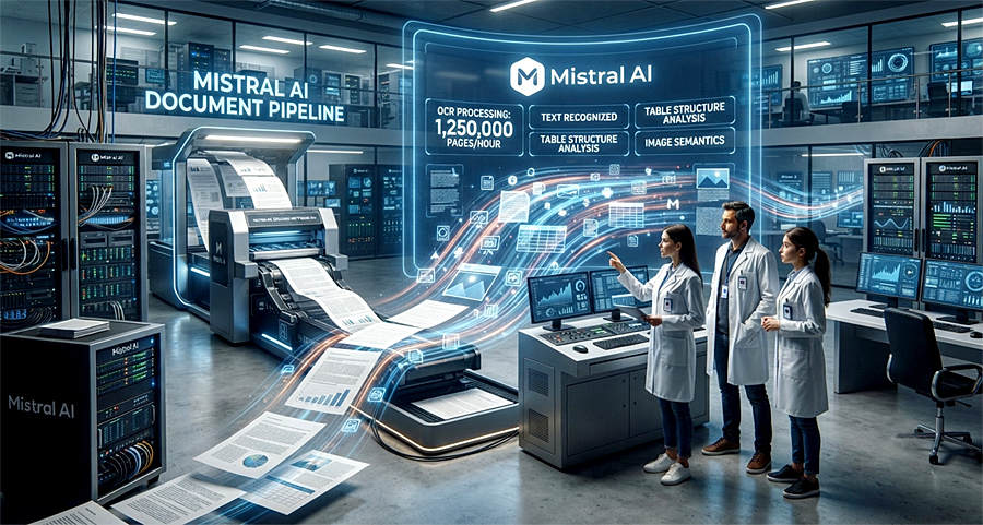 Mistral OCR 4 ускоряет распознавание сложных документов с помощью ИИ