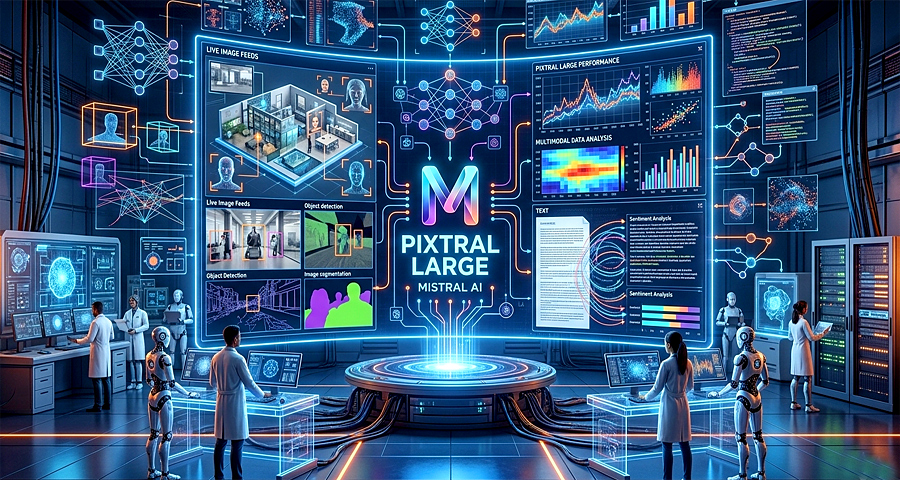 Mistral представила Pixtral Large - новую AI-модель для работы с изображениями и текстом