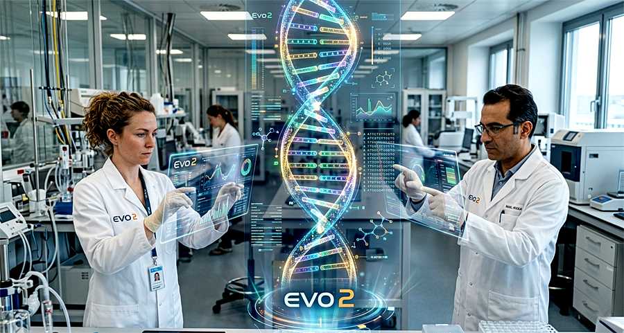 Новости нейросетей. Нейросеть Evo 2 открывает новую эру: ИИ научился анализировать и создавать генетический код