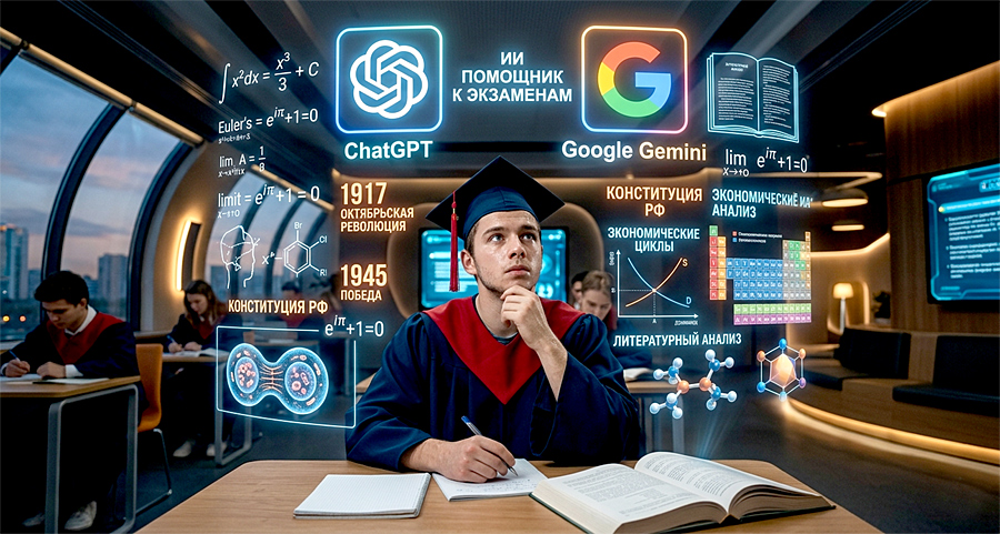 Нейросети и ЕГЭ: ИИ всё ближе к школьным экзаменам