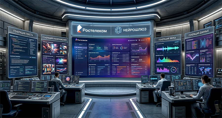 «Нейрошлюз»: Ростелеком объединил ИИ-сервисы в единую платформу