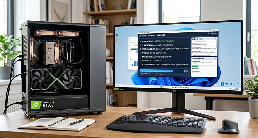 NVIDIA и Microsoft продвигают персональных ИИ-агентов для Windows