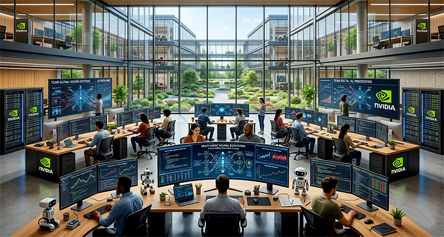 Nvidia представила обновлённое семейство ИИ-моделей Nemotron 3