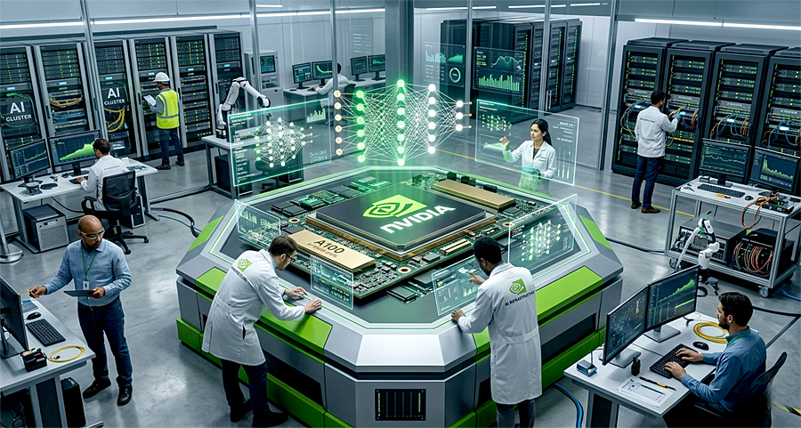 Новости нейросетей. NVIDIA Vera Rubin: новое поколение чипов ускоряет развитие ИИ-инфраструктуры