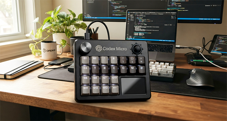 OpenAI Codex Micro: представлен фирменный гаджет для управления ИИ-программистом