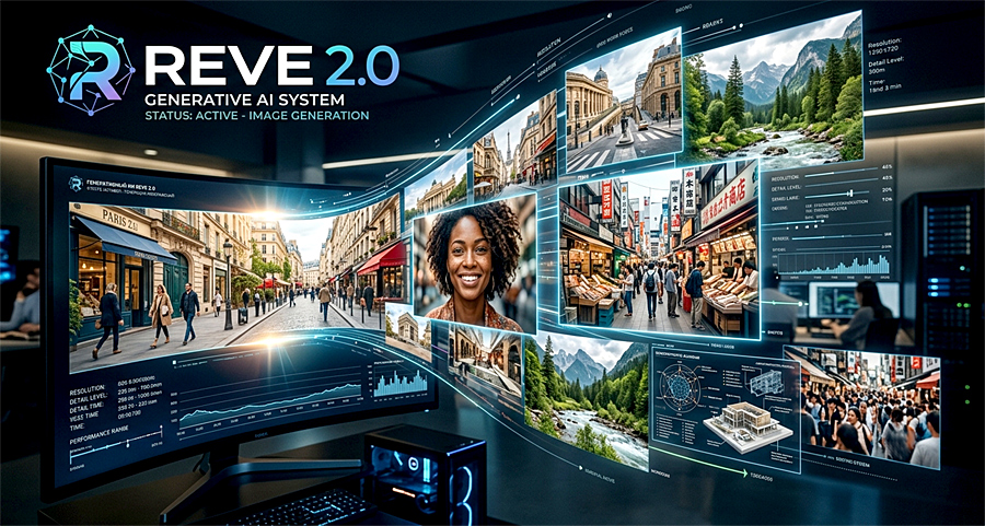 Reve 2.0 быстро набирает популярность: новая модель ИИ-генерации изображений