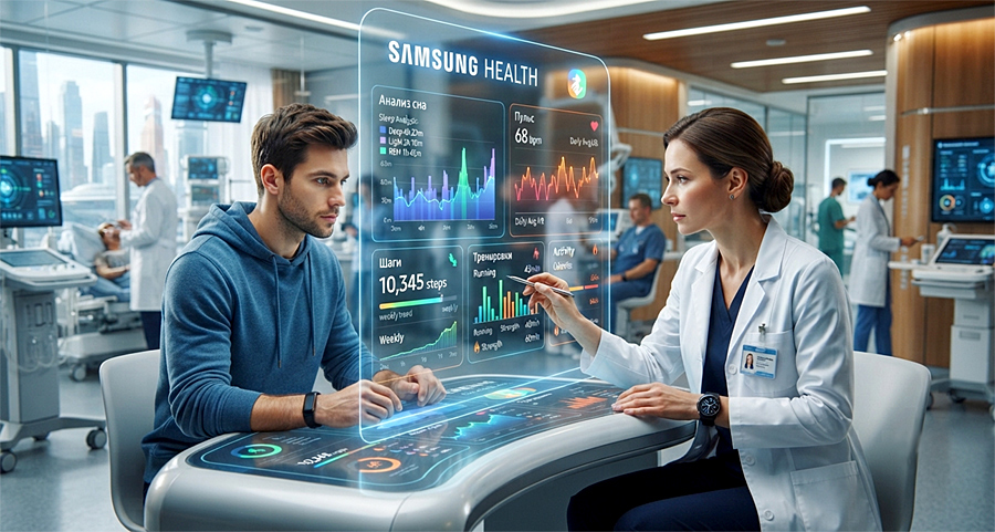 Samsung Health Assistant превратит данные о здоровье в персональные рекомендации