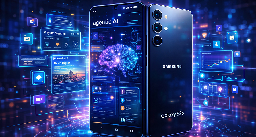 Samsung представила серию Galaxy S26 с «agentic AI»: смартфоны получили автономный ИИ