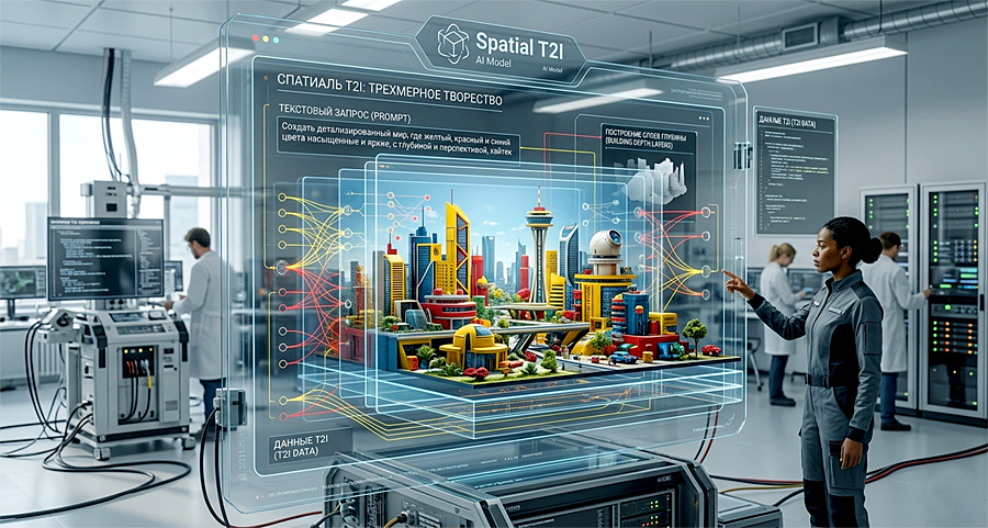 Новости нейросетей. Spatial T2I: нейросети нового поколения для создания 3D-пространств по тексту