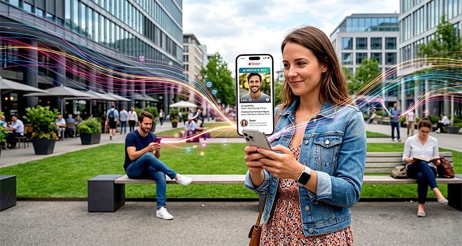Tinder внедряет систему AI-подбора партнёров