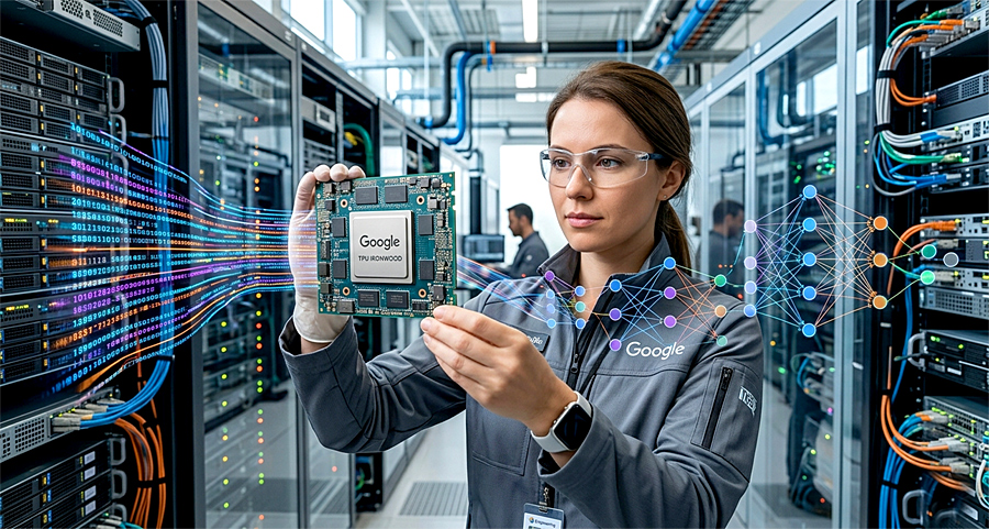 TPU Ironwood: новое поколение ускорителей ИИ от Google