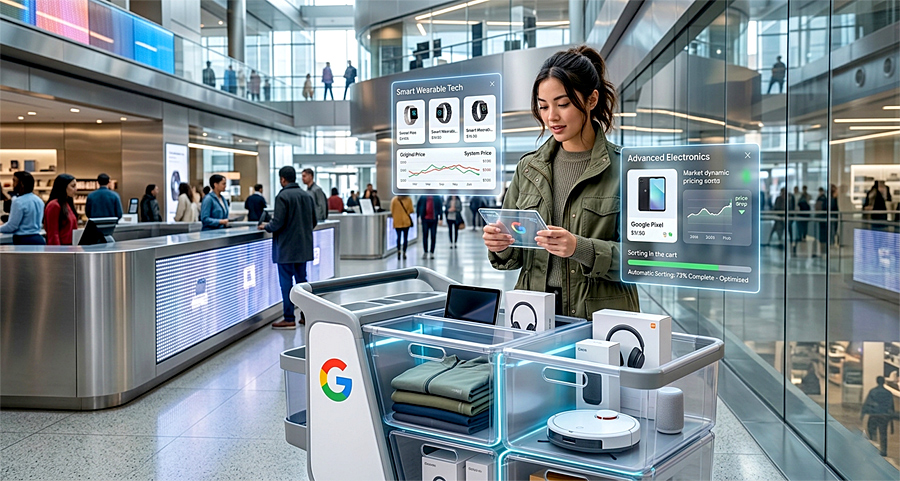 Universal Cart: Google запускает умную корзину с ИИ-покупками