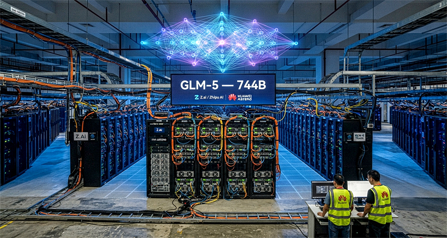 Zhipu представила ИИ GLM-5 на 744 млрд параметров без NVIDIA